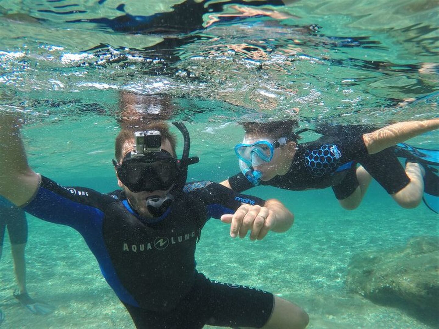 Family snorkeling trip