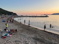 Plage de la Madrague vue 2