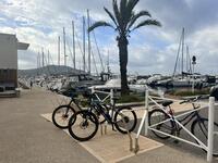 Aire de stationnement vélo du Nouveau port des Lecques