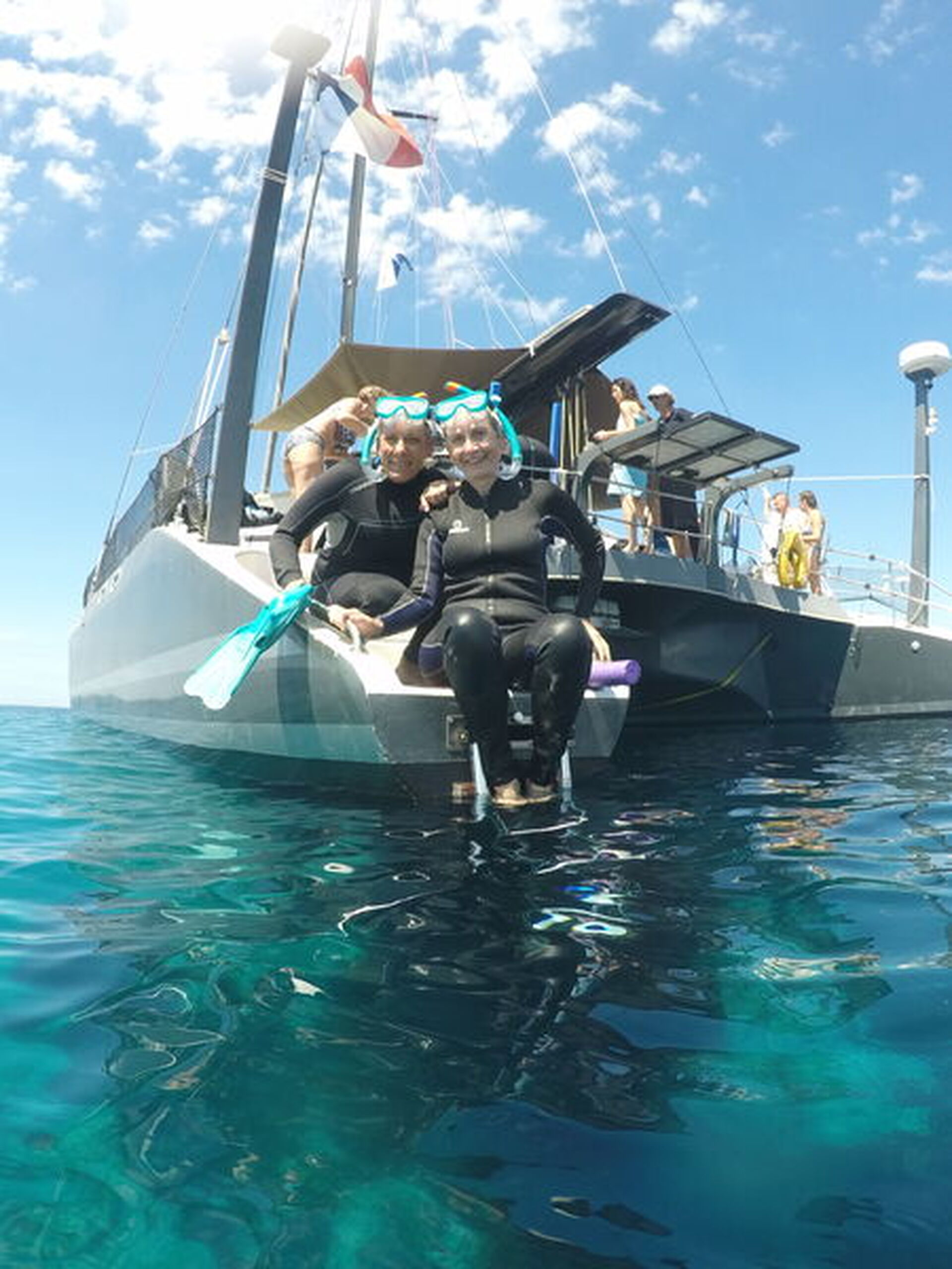 Excursion snorkeling en catamaran