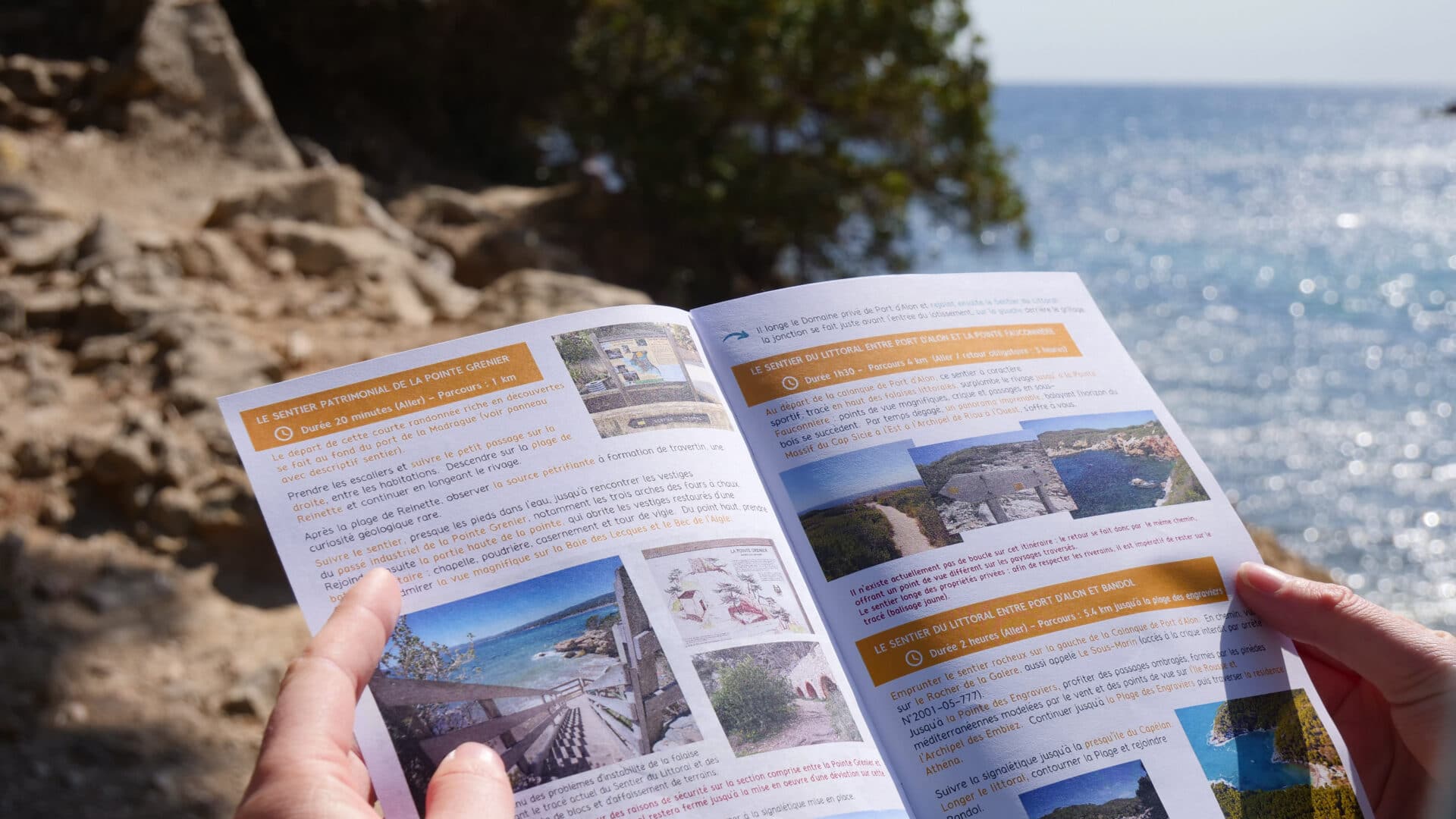 Guide des sentiers de randonnée à la Calanque de Port d'Alon